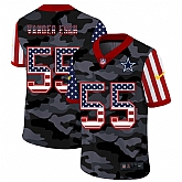 Nike Dallas Cowboys 55 Vander Esch 2020 USA Camo Salute to Service Limited Jersey zhua,baseball caps,new era cap wholesale,wholesale hats